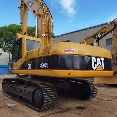 CAT 330C حفرة الزحف المستعملة 30 طن أصل اليابان حفرة اليرقة المستعملة CAT 330B 330C 330D