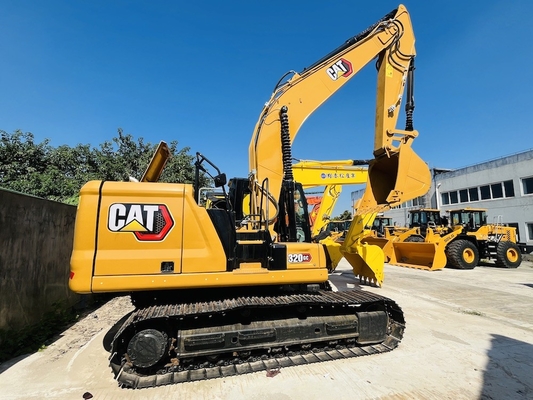 100% مصنوعة من اليابان CAT 320GC حفرة كاتربيلر مستعملة 20 طن حفرة هيدروليكية مزحومة مع محرك C4.4 Acert