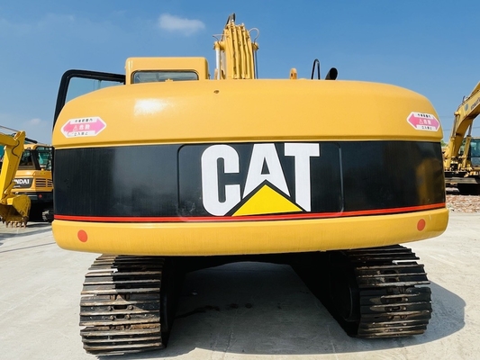 CAT 320C الحفرة الزحفية المستعملة مع الحفرة العميقة القصوى من 6550mm ونموذج المحرك CAT 3066