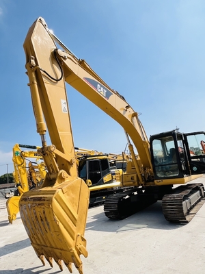 CAT 320C الحفرة الزحفية المستعملة مع الحفرة العميقة القصوى من 6550mm ونموذج المحرك CAT 3066