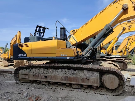 48 طن أصل يد ثانية هيونداي R485LVS الحفرة الزحفية هيونداي Digger المستخدمة للبيع