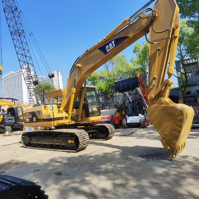 الحفرة الأصلية CAT 320B المستخدمة ، كاتربيلر استخدمت حفرة الزحف 20 طن مع محرك كاتربيلر CAT 3066T