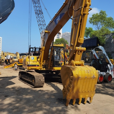 الحفرة الأصلية CAT 320B المستخدمة ، كاتربيلر استخدمت حفرة الزحف 20 طن مع محرك كاتربيلر CAT 3066T