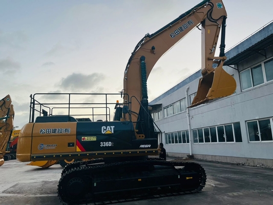 الحفرة الأصلية CAT 336D اليد الثانية ، كاتربيلر الحفرة الزحفية المستعملة 36 طن معدات البناء