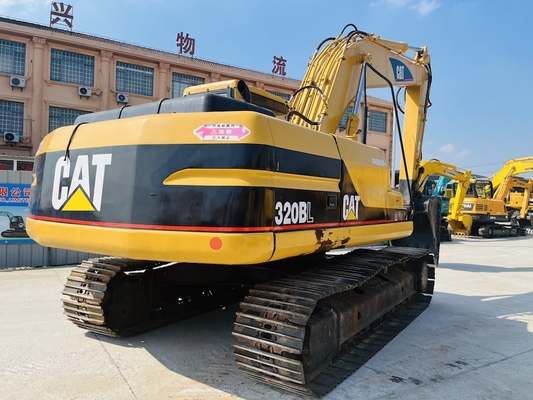 اليابان الأصلية CAT 320BL الحفرة اليد ثانية ، 20 طن كاتربيلر مستعمل كراولر حفرة CAT 3066T المحرك