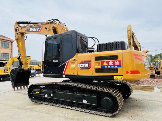 90٪ جديد Sany SY215C الحفرة الهيدروليكية مستعملة الحفرة 21 طن