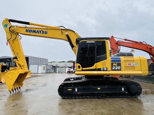 الكوماتسو PC220-8 الحفرة الكراور اليابان صنع 22 طن حفرة PC220-7 PC200-8