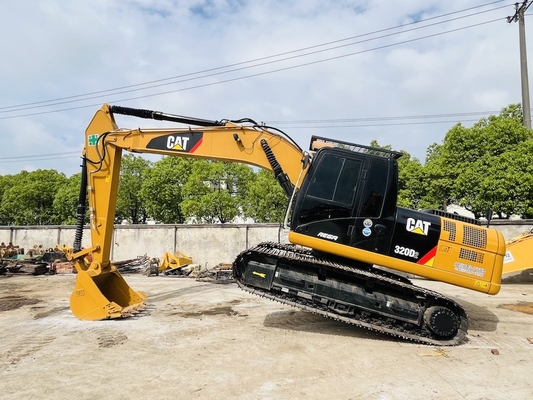 CAT 320D اليابان المستخدمة الحفرة الكتربيلر الأصلية يد ثانية 20 طن الكتربيلر حفر 320B 320C 320D